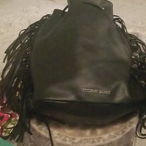 Victoria's Secret leather satchel